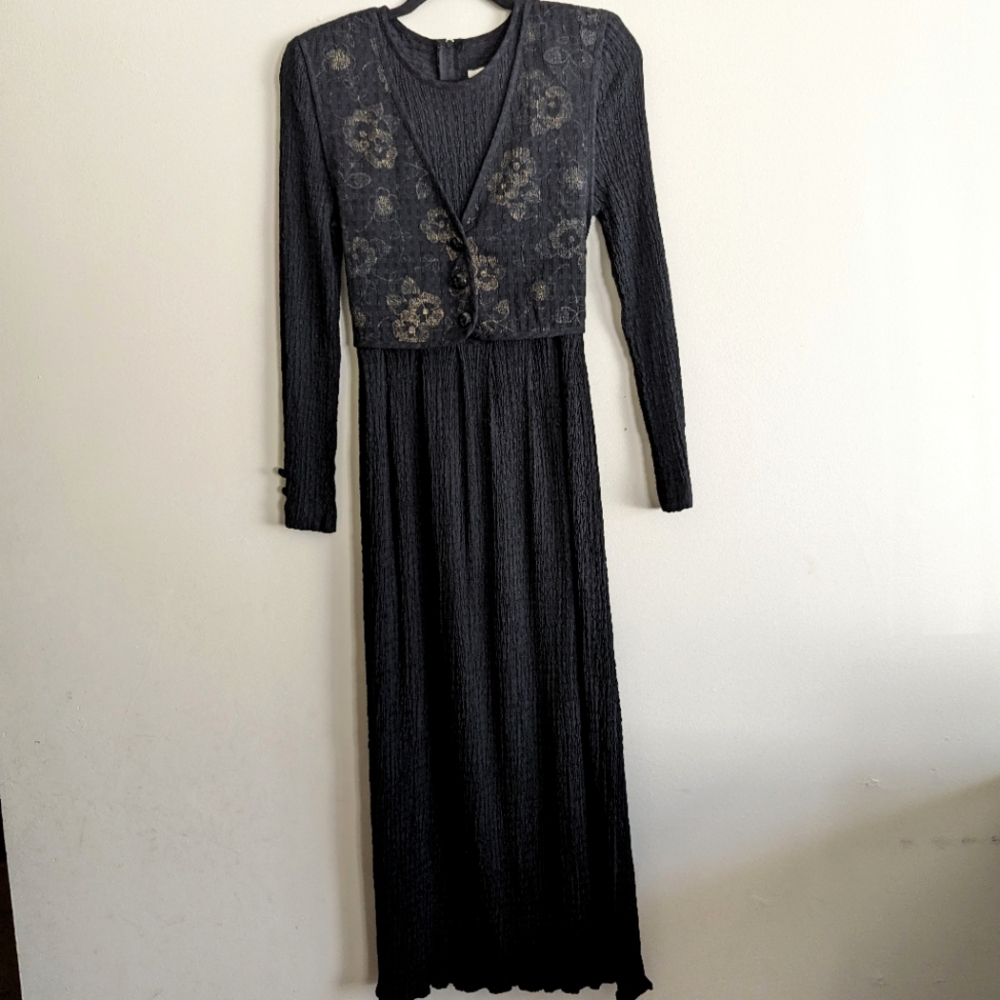Vintage Gothic 90s dress